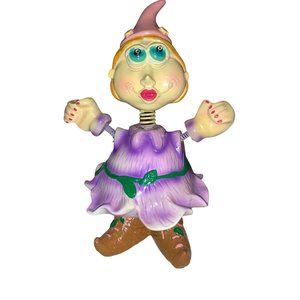 Wobbly Dancing Lady Bobblehead Spring Figurine Bobble Head